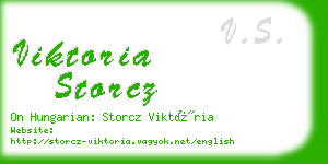 viktoria storcz business card